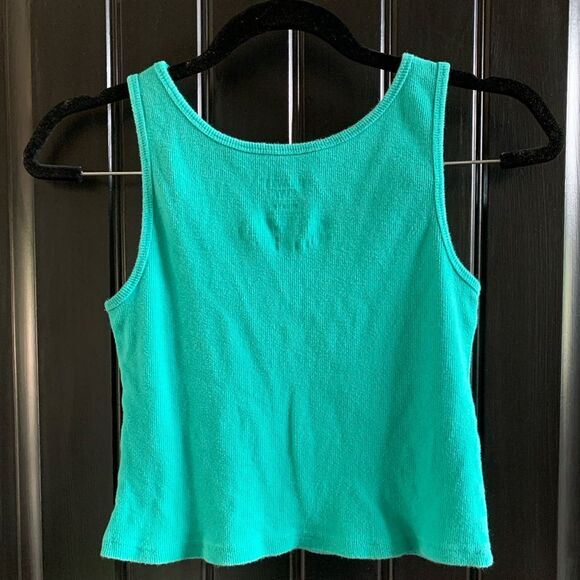 Mighty Fine Feel the Vibes Crop Top Tank | Medium - Picture 4 of 4